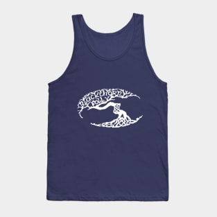 White Blackthorn Folly Logo Tank Top